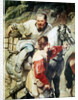The sacristan accompanying the priest taking the eucharist to a dying man, before 1630 by Peter Paul Rubens