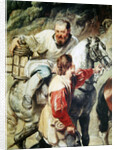 The sacristan accompanying the priest taking the eucharist to a dying man, before 1630 by Peter Paul Rubens