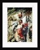 The sacristan accompanying the priest taking the eucharist to a dying man, before 1630 by Peter Paul Rubens