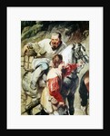 The sacristan accompanying the priest taking the eucharist to a dying man, before 1630 by Peter Paul Rubens