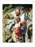 The sacristan accompanying the priest taking the eucharist to a dying man, before 1630 by Peter Paul Rubens