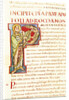 Title page of Saint Paul's Letter to the Romans by French School