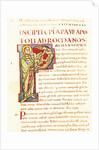 Title page of Saint Paul's Letter to the Romans by French School