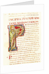 Title page of Saint Paul's Letter to the Romans by French School