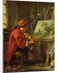The Painter in his Studio by Francois Boucher