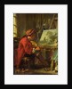 The Painter in his Studio by Francois Boucher