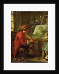 The Painter in his Studio by Francois Boucher