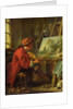 The Painter in his Studio by Francois Boucher