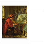 The Painter in his Studio by Francois Boucher