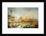 The Betrothal of the Venetian Doge to the Adriatic Sea, c.1739-40 by (1697-1768) Canaletto