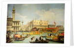 The Betrothal of the Venetian Doge to the Adriatic Sea, c.1739-40 by (1697-1768) Canaletto