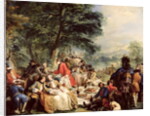 The Hunt Lunch, 1737 by Carle van Loo