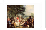 The Hunt Lunch, 1737 by Carle van Loo