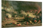 The storming of the Tuileries Palace on 10 august 1792, 1793 by Jean Duplessi-Bertaux