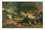 The storming of the Tuileries Palace on 10 august 1792, 1793 by Jean Duplessi-Bertaux