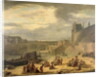 View of the Grand Gallery of the Louvre, the Tuileries and the Pont Royal, c.1795 by J.F. De Pelchin