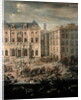 View of the Town Hall, Marseilles during the Plague of 1720 by Michel Serre