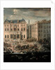 View of the Town Hall, Marseilles during the Plague of 1720 by Michel Serre