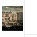 View of the Town Hall, Marseilles during the Plague of 1720 by Michel Serre