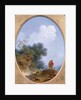 A Shepherd Playing the Flute Whilst a Peasant Girl Listens, 1765 by Jean-Honore Fragonard