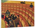 The Upper Circle at the Theatre du Chatelet, 1895 by Felix Edouard Vallotton