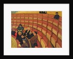 The Upper Circle at the Theatre du Chatelet, 1895 by Felix Edouard Vallotton