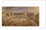 The Market at Naples by Angelo Maria Costa