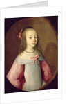 Portrait of a Young Girl, 1651 by C. Hastenburg