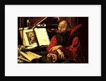 St. Jerome in Meditation by Marinus van Reymerswaele