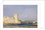 Marine Fortress, 19th century by Louis Eugene Gabriel Isabey