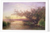 Sunset, Camargue by Felix Ziem