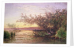 Sunset, Camargue by Felix Ziem