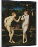 Adam and Eve by French School