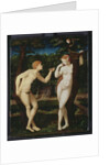 Adam and Eve by French School