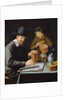 The Painter and his Pupil by Constantin Verhout