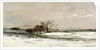 The Snow, 1873 by Charles Francois Daubigny