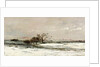 The Snow, 1873 by Charles Francois Daubigny