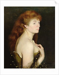 Portrait of a Young Red Haired Woman, 1889 by Charles Maurin
