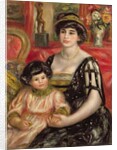 Madame Josse Bernheim-Jeune and her Son Henry, 1910 by Pierre Auguste Renoir