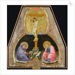 Crucifixion with the Virgin and St. John the Baptist by Barnaba da Modena