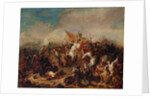 The Battle of Hastings in 1066, 1844 by Francois Hippolyte Debon