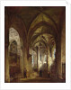 Interior of the Church of St. Pierre, Caen, 1861 by Francois d' Herbes