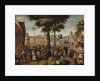 The Flemish Fair by Marten van Cleve