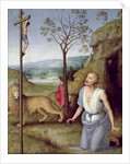 St. Jerome in the Desert, c.1499-1502 by Pietro Perugino
