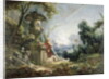Pastoral Scene, or Young Shepherd in a Landscape by Francois Boucher