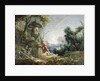 Pastoral Scene, or Young Shepherd in a Landscape by Francois Boucher