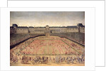 Carousel given for Louis XIV in the Court of the Palace of the Tuileries, 5th June 1662 by French School