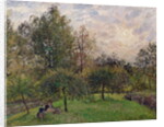 Apple Trees and Poplars in the Setting Sun, 1901 by Camille Pissarro