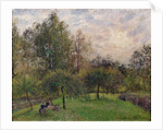 Apple Trees and Poplars in the Setting Sun, 1901 by Camille Pissarro