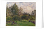 Apple Trees and Poplars in the Setting Sun, 1901 by Camille Pissarro